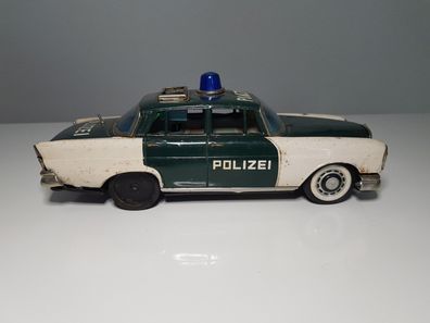 Ichiko Mercedes Benz 230 Altes Blechauto Polizeiauto Japan 1960 Polizeiwagen