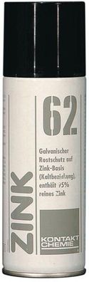 Hellermanntyton ZINK 62 200ML (200) Kontakt Chemie Zink 62 200 ML Sprühdose