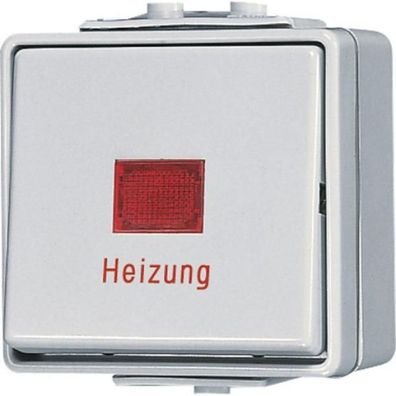 Jung 606 HW Heizungsschalter, Universal Aus-Wechsel, 10 AX 250 V , IP 44, ...