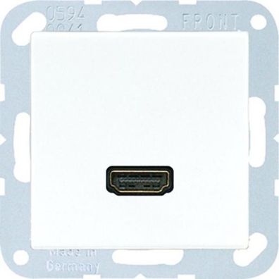 MA A 1112 WW Multimedia-Anschlusssystem HDMI, Serie AS/ A, alpinweiß