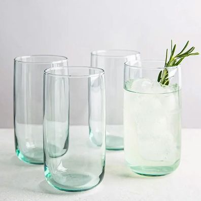 Pasabahce 4-Teilig Iconic Wassergläser Aware Collection 100% recycletes Glas Ikoni...