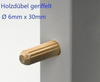 Krafter Holzdübel 10 x 60 mm, 8 Stück