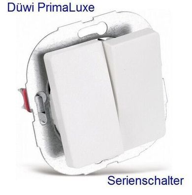 Serienschalter Düwi Primalux 11322 VDE Made in Germany