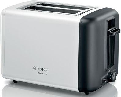 TAT3P421DE Toaster Kompakt DesignLine weiß/ schw.-grau