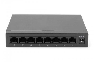 Nnetswgbe8umd.02 Desktop Netzwerk-Switch, 8-Port Gigabit, Unmanaged