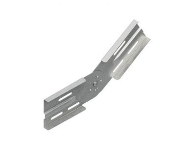 Niedax WSGV 105 Gelenkverbinder, vertikal, Höhe 106,5 mm, Stahl, bandverzin...