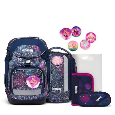 ergobag Pack SUPER REFLEX GLOW Edition SET 6tlg Bärlaxy, Bärlaxy, Mädchen