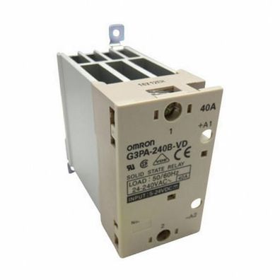 Omron G3PA-240B-VD 5-24VDC Halbleiterrelais, 1-phasig, integrierter Kühlkor...