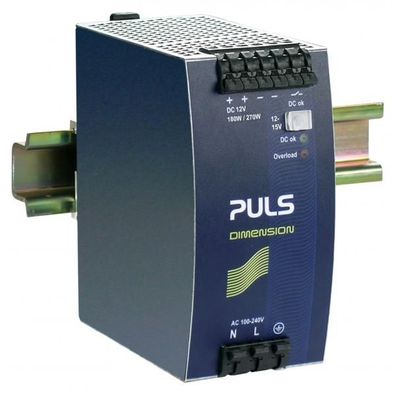 Puls QS10.121 Netzteil, AC 100-240V / DC110-150Vdc, 12V 15A