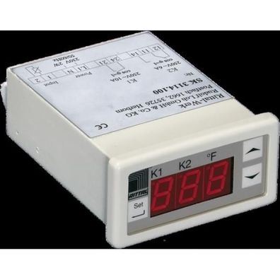 Rittal SK 3114.200 Digitale Temperaturanzeige und -regelung für 100-230 V, ...