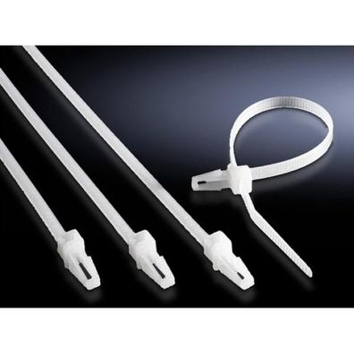 Rittal SZ 2597.000 Kabelführung - Kabelbinder, Länge 150 mm (VE 100 Stück...