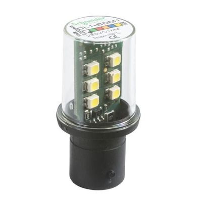 Schneider Electric DL1BDM1 LED-Lampe, weiß für Befehls- u. Meldegeräte, B...