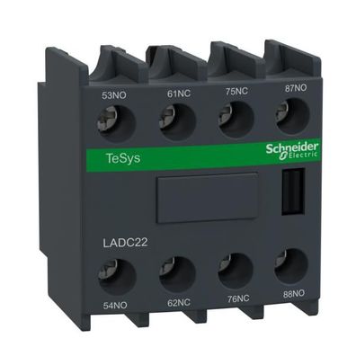 Schneider Electric LADC22 Hilfsschalterblock, 2S + 2Ö, Schraubanschluss