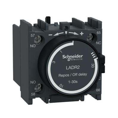 Schneider Electric LADR2 Zeitblock, rückfallverzögert, 1 - 30s, Schraubans...