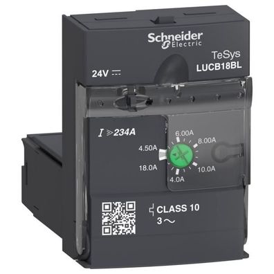 Schneider Electric LUCB18BL Steuereinheit Erweitert LUCB, Klasse 10, 4,5-18A...