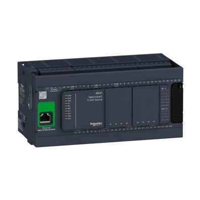 TM241CE40T SPS-Steuerung, Modicon M241, 40 E/ A, Ethernet, 2x Modbus, 24 VDC, ...