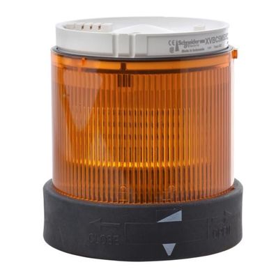 Schneider Electric XVBC2B5 Leuchtelement, Dauerlicht, orange, 24 V AC DC