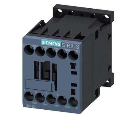 Siemens 3RH2122-1AP00 Hilfsschütz, 2S + 2Ö, AC 230V, 50/60Hz, S00, Schrauban...
