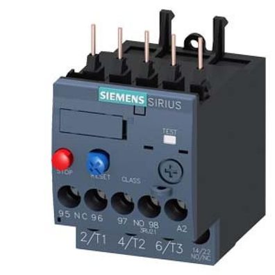 Siemens 3RU2116-1GB0 Überlastrelais 4,5-6,3A Motorschutz S00, Class 10, Sch...