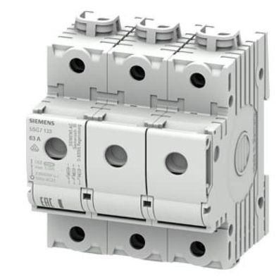 Siemens 5SG7133 Minized, Lasttrennschalter mit Sicherung, D02, 3-polig, In: ...
