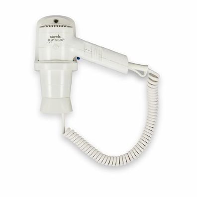 Starmix HFTW 12 weiß Hand-Haartrockner mit Wandhalter Kunststoff weiß