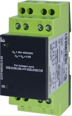 Tele E3YF400V02 0.85 Spannungsüberwachung 0,85,3-phasig gegen N,2 Wechsler