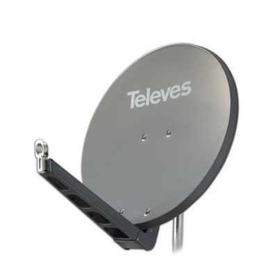 Televes S75QSD-G QSD-Line Offset Reflektor BxH 75x85cm, Feedarm klappbar, T...