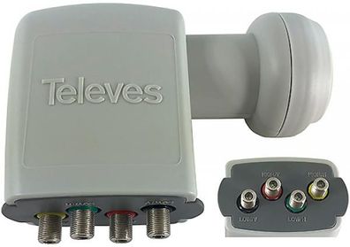 Televes SP44EN Quatro-Speisesystem Feed 40 mm RM: 0,3 dB typ.