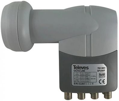 Televes SPU88T Octo-Switch-Speisesystem 8 TN Feed 40 mm