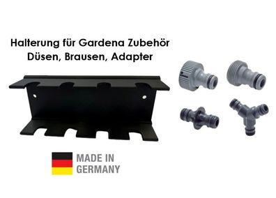 Wandhalterung passend für Gardena Zubehör -Düsen/ Adapter / Verbinder