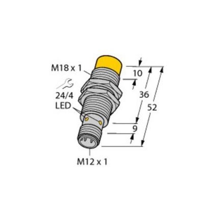 Turck NI12U-M18-AP6X-H1141 Induktiver Sensor