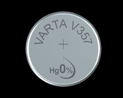 Varta V357 Uhrenbatterie SILVER Coin V357/ SR44 1 Stück (Menge: 10 Stück je...