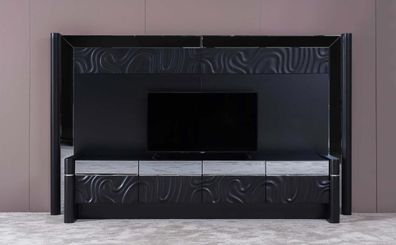 Holzmöbel Modern Wohnwänd Designer Wohnzimmermöbel TV-Ständer Wandschrank