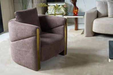 Design Sitzer Luxus Sessel Relax Textil Sessel Club Lounge Modern Luxus Neu