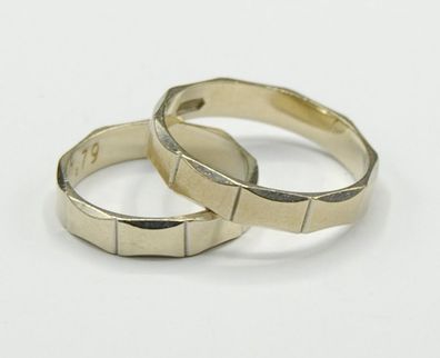 Weißgold Eheringe Trauringe Verlobung Ehe Ring JK 585 Gold