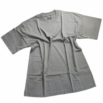 MFH US T-Shirt, halbarm grau, Baumwolle 170 g/ m² wählbar Größe S M L XL XXL XXXL 4XL