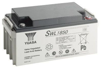 Yuasa Blei-Akku SWL1850 Pb 12V / 74Ah 10-12 Jahresbatterie, M6 innen