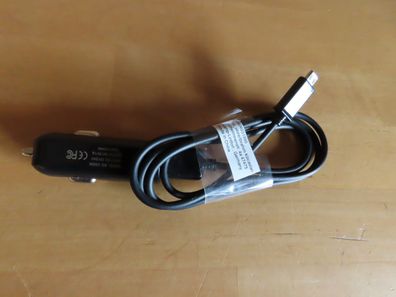 Kabel von USB auf kleinen Anschluß für Händy oder Kamera mit Adapter für Auto