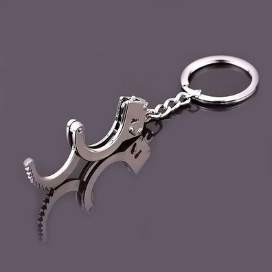 Miniatur Finger Handschelle für den Schlüsselbund