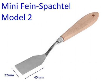 Model 2 Miniatur Mini Fein Spachtel