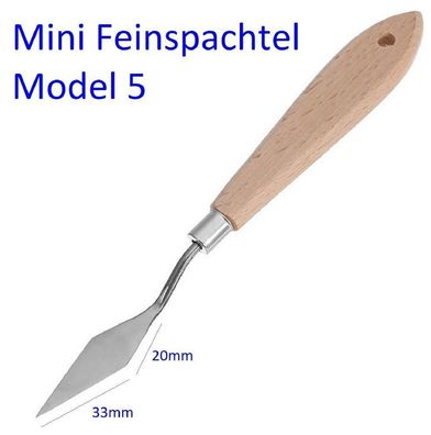 Model 5 Miniatur Mini Fein Spachtel