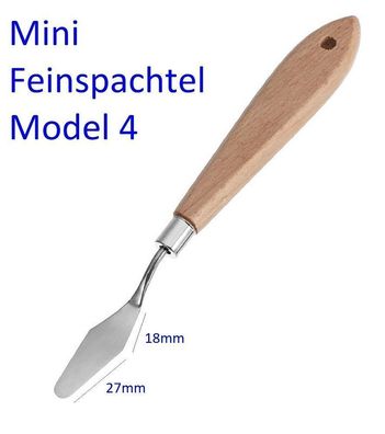 Model 4 Miniatur Mini Fein Spachtel