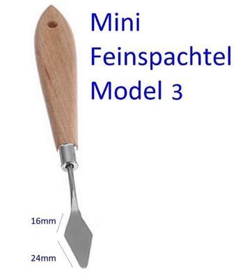 Model 3 Miniatur Mini Fein Spachtel