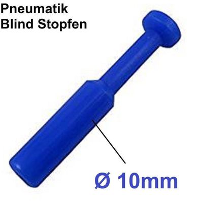 10mm Druckluft Blind Stopfen zum Verschliessen