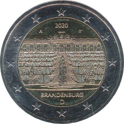 Deutschland 2 Euro 2020 - Schloss Sanssouci ( A )*