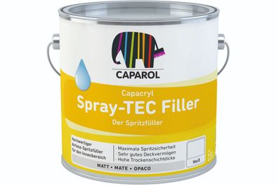 Caparol Capacryl Spray-TEC Filler 5 Liter weiß