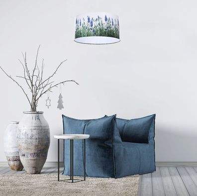 Hängeleuchte Foto 102 Lampenschirmhöhe 20 40 Kunststoff Weiß Multicolor