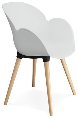 Kokoon Design Sessel Sitwel Weiß Weiß