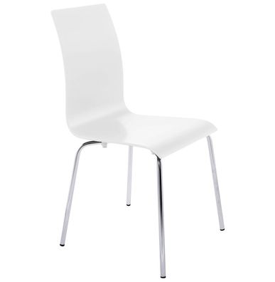 Kokoon Design Stuhl Classic Weiß Weiß