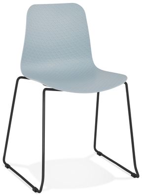 Kokoon Design Stuhl Bee Blau und Schwarz Tiefschwarz Blau